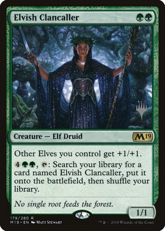 Image for Elvish Clancaller (179) [Core Set 2020] - Magic: The Gathering