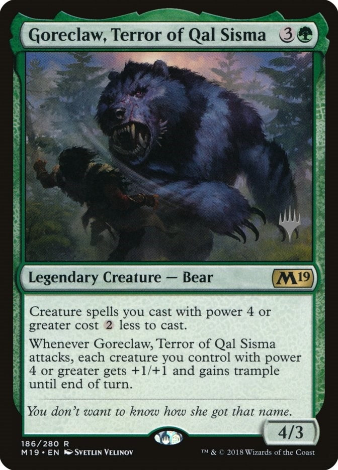 Image for Goreclaw, Terror of Qal Sisma (186) [Core Set 2020] - Magic: The Gathering