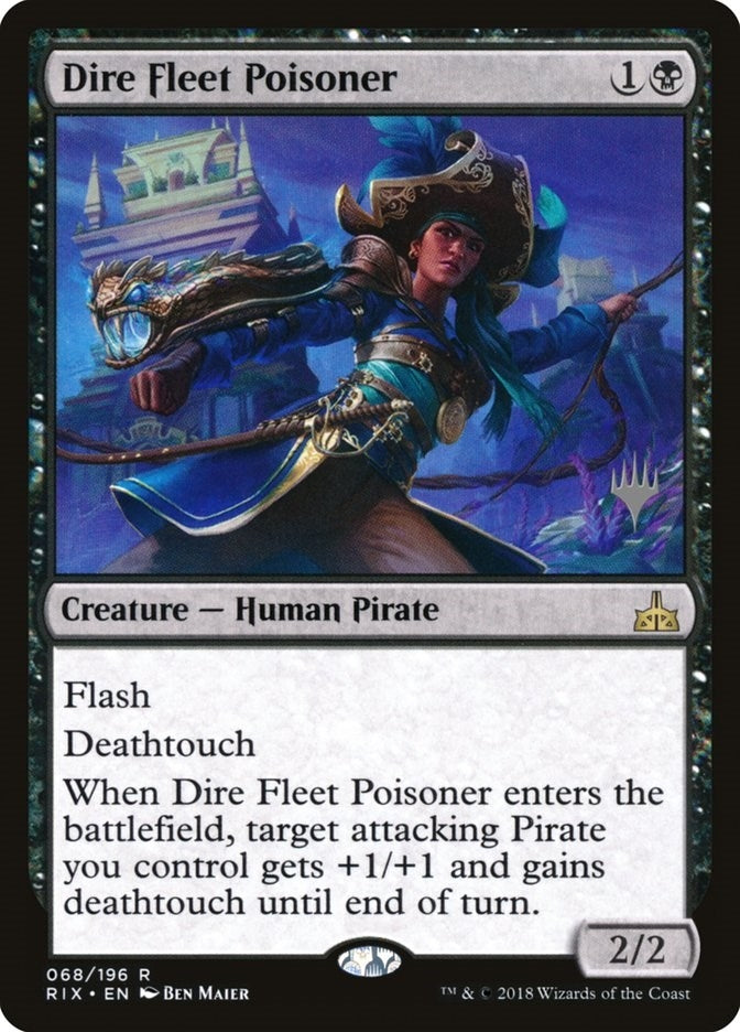 Image for Dire Fleet Poisoner (68) [Core Set 2020] - Magic: The Gathering