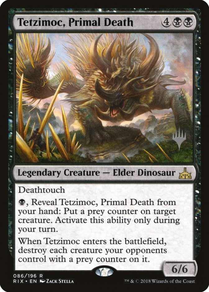 Image for Tetzimoc, Primal Death (86) [Core Set 2020] - Magic: The Gathering