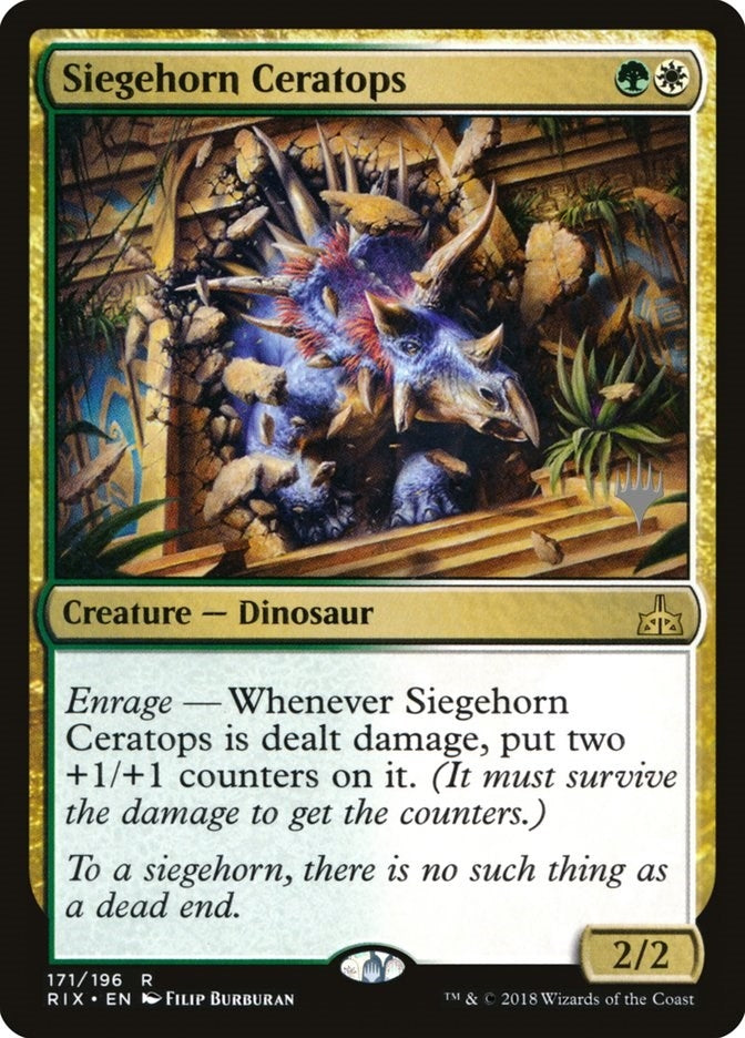 Image for Siegehorn Ceratops (171) [Core Set 2020] - Magic: The Gathering