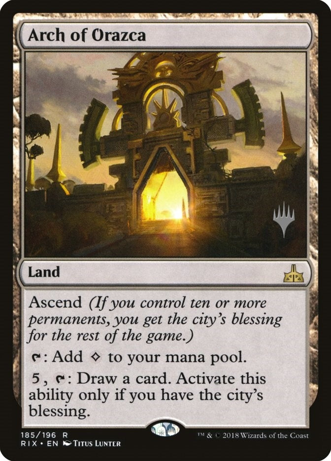 Image for Arch of Orazca (185) [Core Set 2020] - Magic: The Gathering