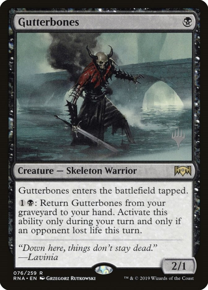Image for Gutterbones (76) [Core Set 2020] - Magic: The Gathering