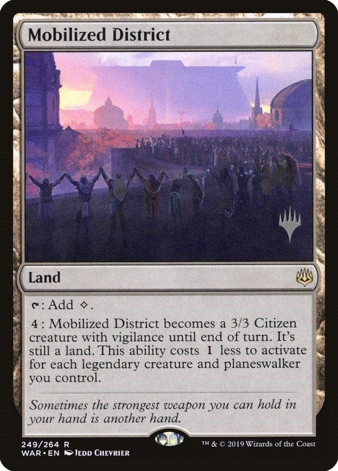 Image for Mobilized District (249) [Core Set 2020] - Magic: The Gathering