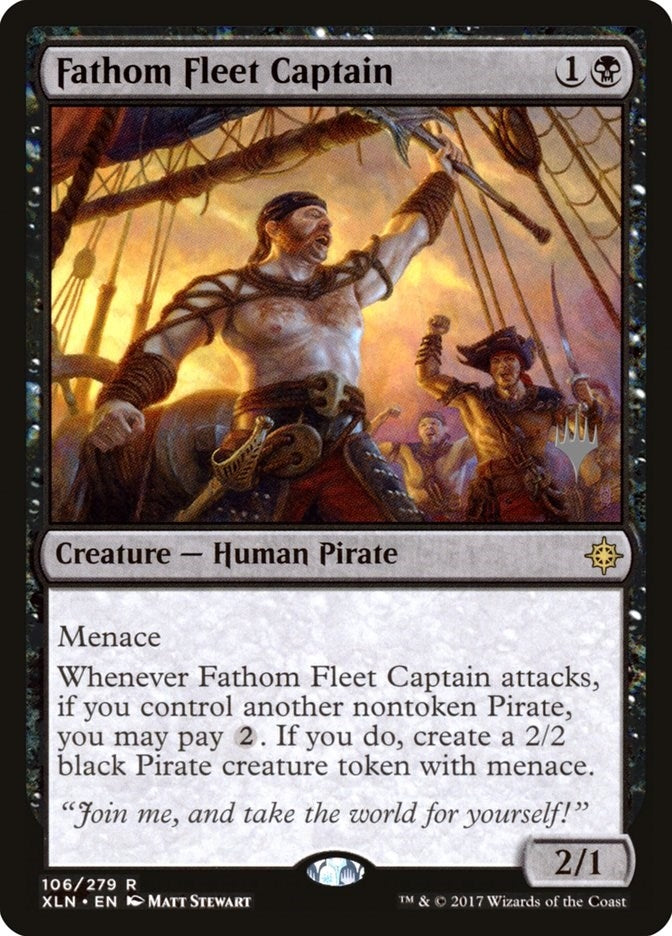 Image for Fathom Fleet Captain (106) [Core Set 2020] - Magic: The Gathering