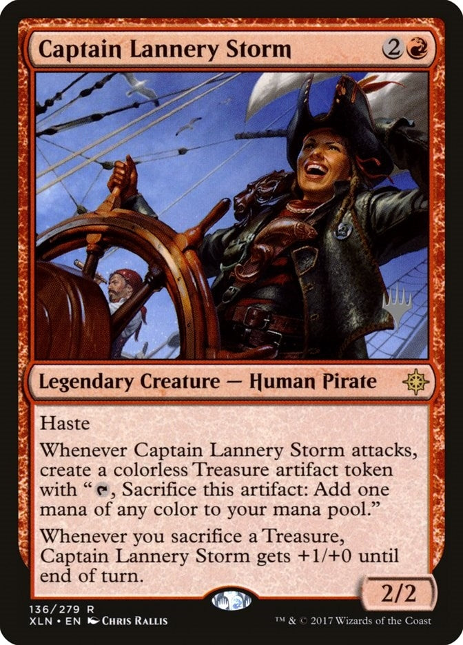 Image for Captain Lannery Storm (136) [Core Set 2020] - Magic: The Gathering