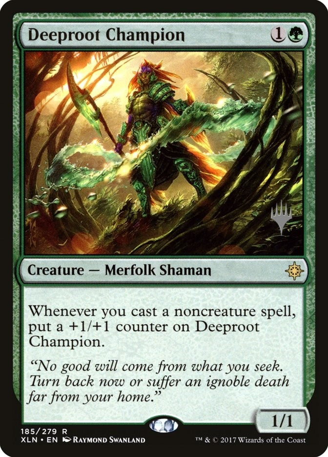 Image for Deeproot Champion (185) [Core Set 2020] - Magic: The Gathering