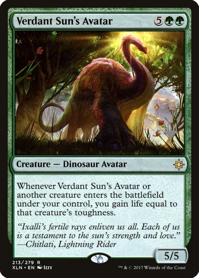 Image for Verdant Sun's Avatar (213) [Core Set 2020] - Magic: The Gathering