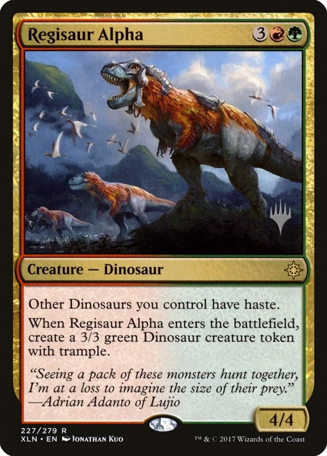 Image for Regisaur Alpha (227) [Core Set 2020] - Magic: The Gathering