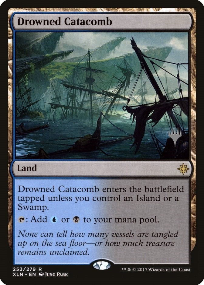 Image for Drowned Catacomb (253) [Core Set 2020] - Magic: The Gathering