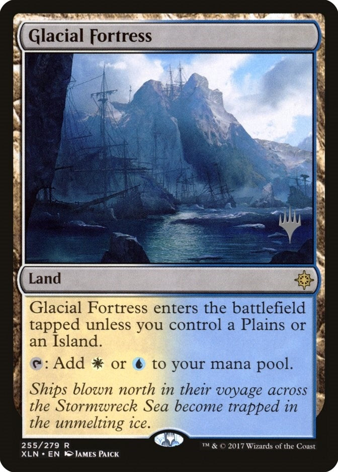 Image for Glacial Fortress (255) [Core Set 2020] - Magic: The Gathering