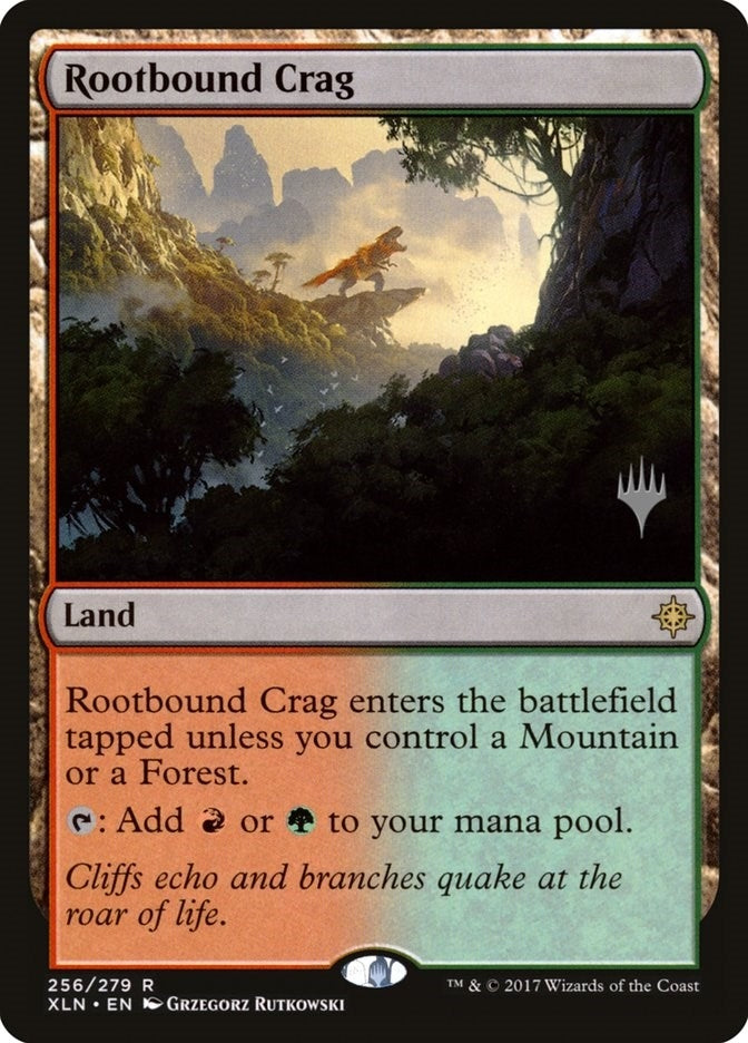 Image for Rootbound Crag (256) [Core Set 2020] - Magic: The Gathering