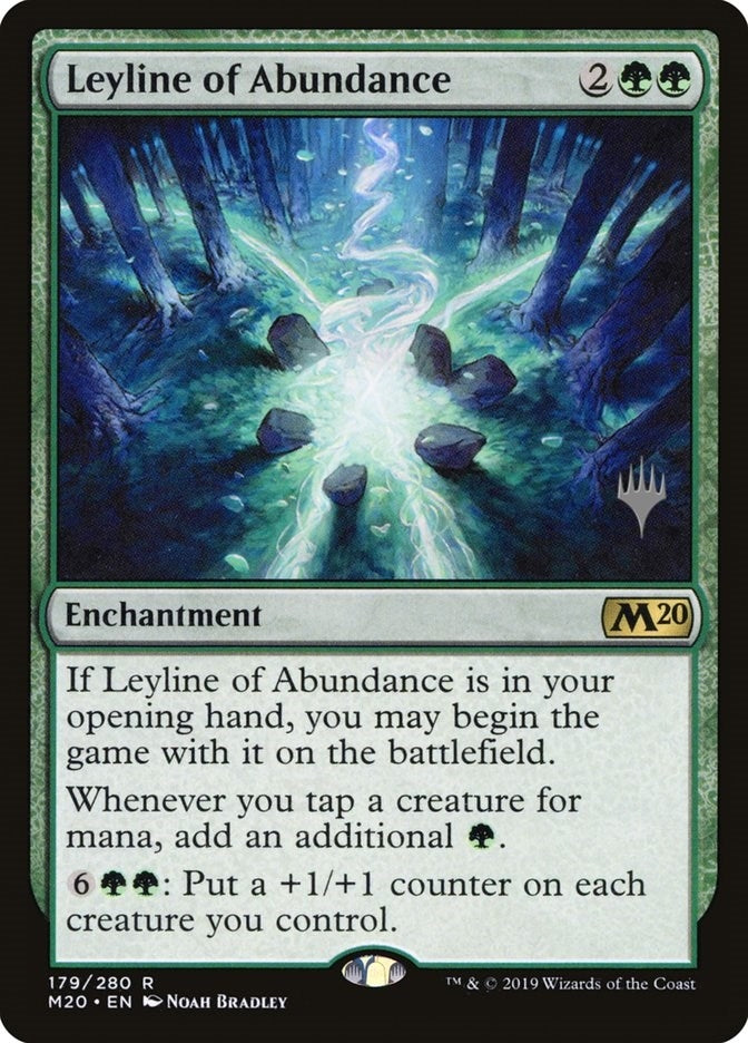 Image for Leyline of Abundance (179) [Core Set 2020] - Magic: The Gathering