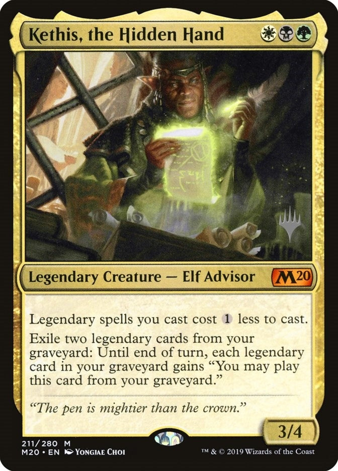 Image for Kethis, the Hidden Hand (211) [Core Set 2020] - Magic: The Gathering