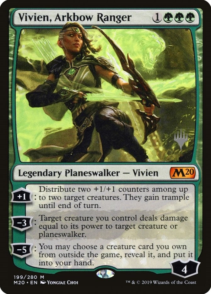Image for Vivien, Arkbow Ranger (199) [Core Set 2020] - Magic: The Gathering