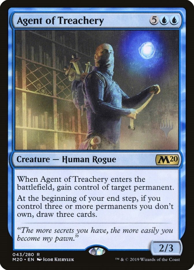 Image for Agent of Treachery (43) [Core Set 2020] - Magic: The Gathering