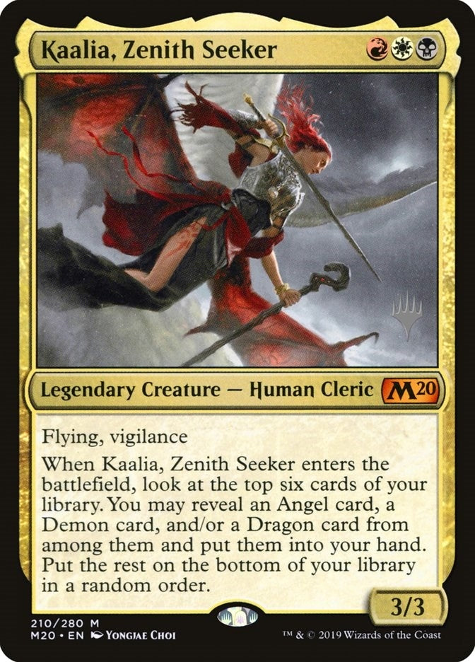 Image for Kaalia, Zenith Seeker (210) [Core Set 2020] - Magic: The Gathering