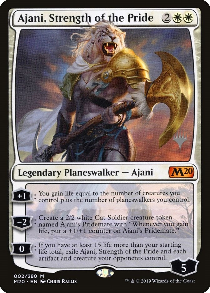Image for Ajani, Strength of the Pride (2) [Core Set 2020] - Magic: The Gathering