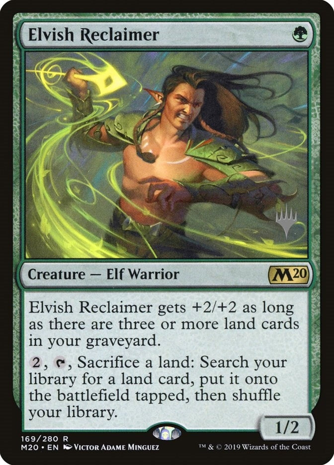 Image for Elvish Reclaimer (169) [Core Set 2020] - Magic: The Gathering