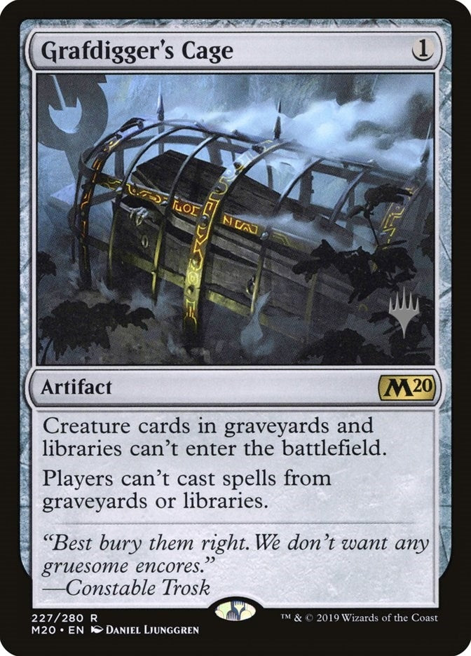 Image for Grafdigger's Cage (227) [Core Set 2020] - Magic: The Gathering