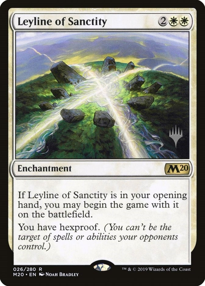 Image for Leyline of Sanctity (26) [Core Set 2020] - Magic: The Gathering