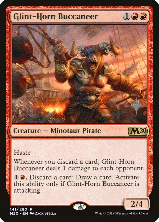 Image for Glint-Horn Buccaneer (141) [Core Set 2020] - Magic: The Gathering