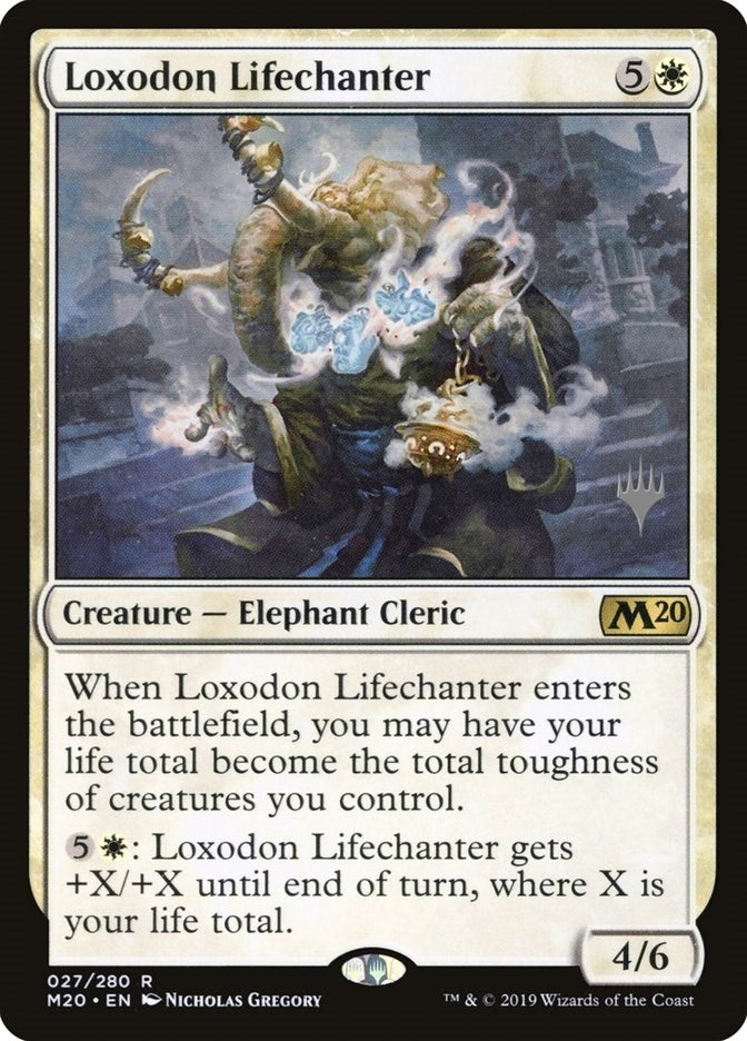 Image for Loxodon Lifechanter (27) [Core Set 2020] - Magic: The Gathering