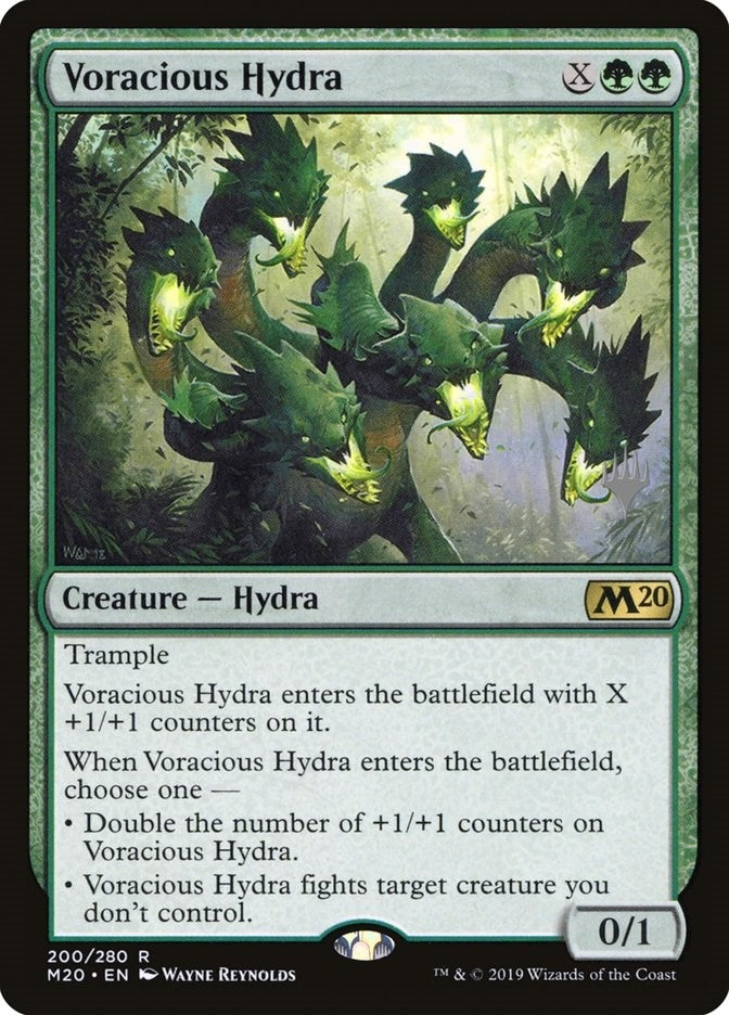 Image for Voracious Hydra (200) [Core Set 2020] - Magic: The Gathering