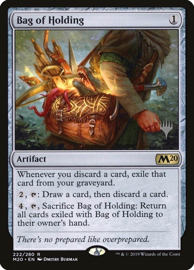 Image for Bag of Holding (222) [Core Set 2020] - Magic: The Gathering