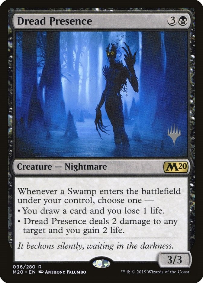 Image for Dread Presence (96) [Core Set 2020] - Magic: The Gathering