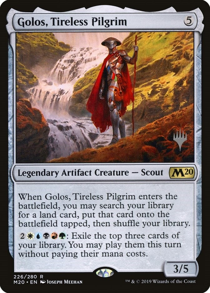 Image for Golos, Tireless Pilgrim (226) [Core Set 2020] - Magic: The Gathering