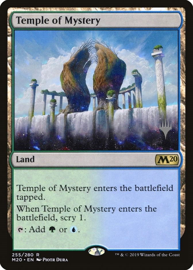 Image for Temple of Mystery (255) [Core Set 2020] - Magic: The Gathering