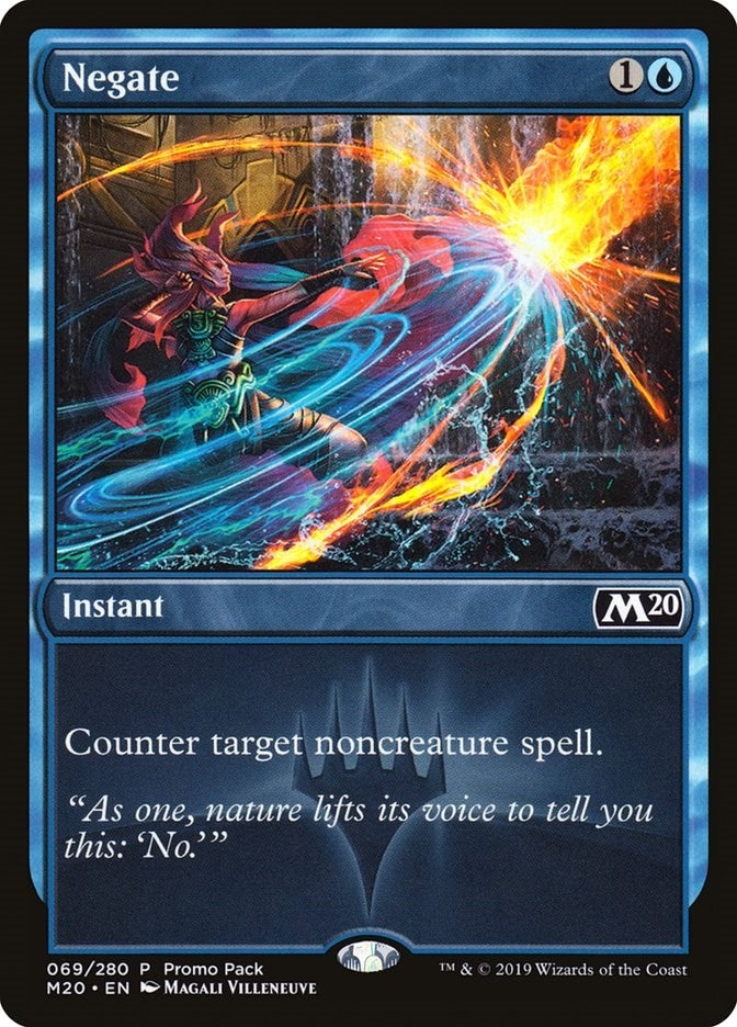 Image for Negate (69) [Core Set 2020] - Magic: The Gathering