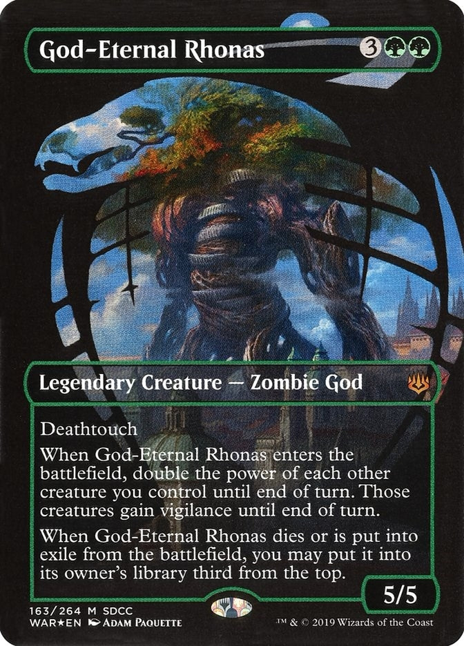 Image for God-Eternal Rhonas (SDCC 2019 Exclusive) (163) [Media Promos] - Magic: The Gathering