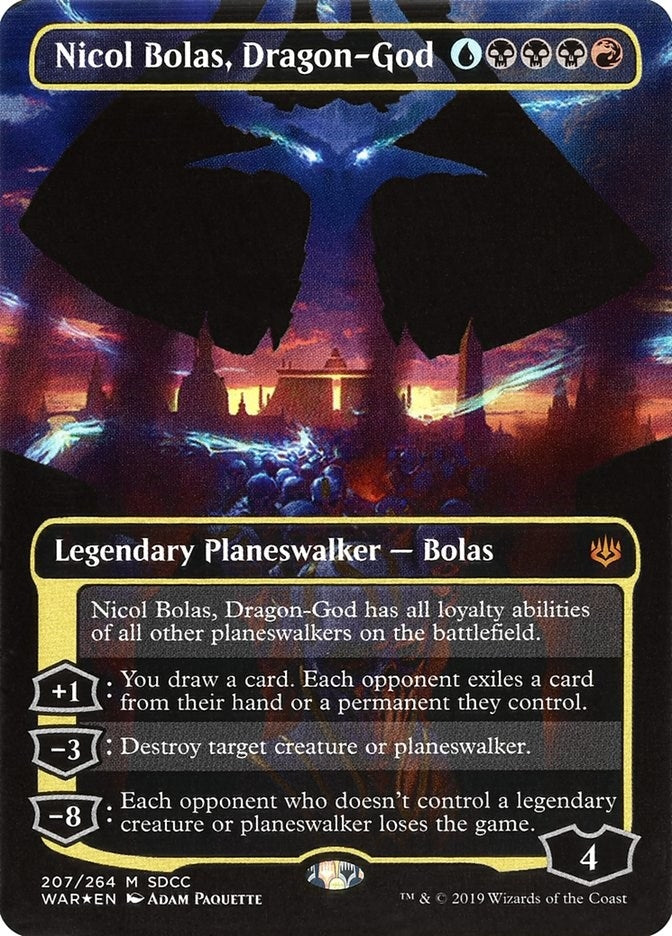 Image for Nicol Bolas, Dragon-God (SDCC 2019 Exclusive) (207) [Media Promos] - Magic: The Gathering