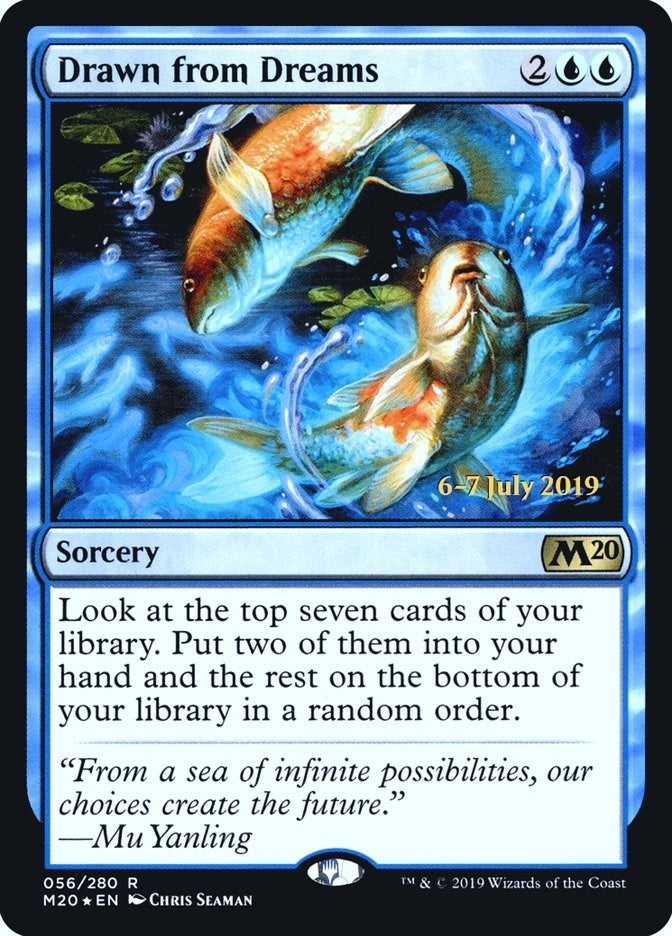Image for Drawn from Dreams (56) [Prerelease Cards] - Magic: The Gathering