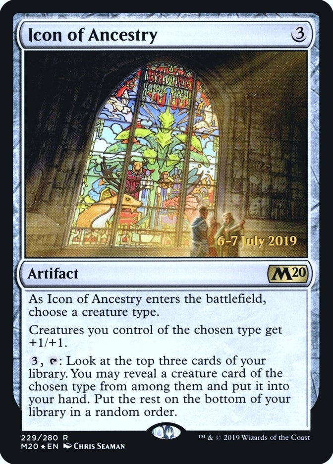 Image for Icon of Ancestry (229) [Prerelease Cards] - Magic: The Gathering