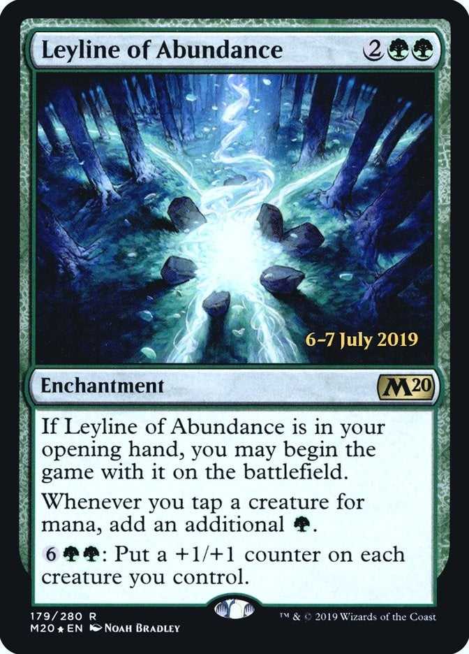 Image for Leyline of Abundance (179) [Prerelease Cards] - Magic: The Gathering