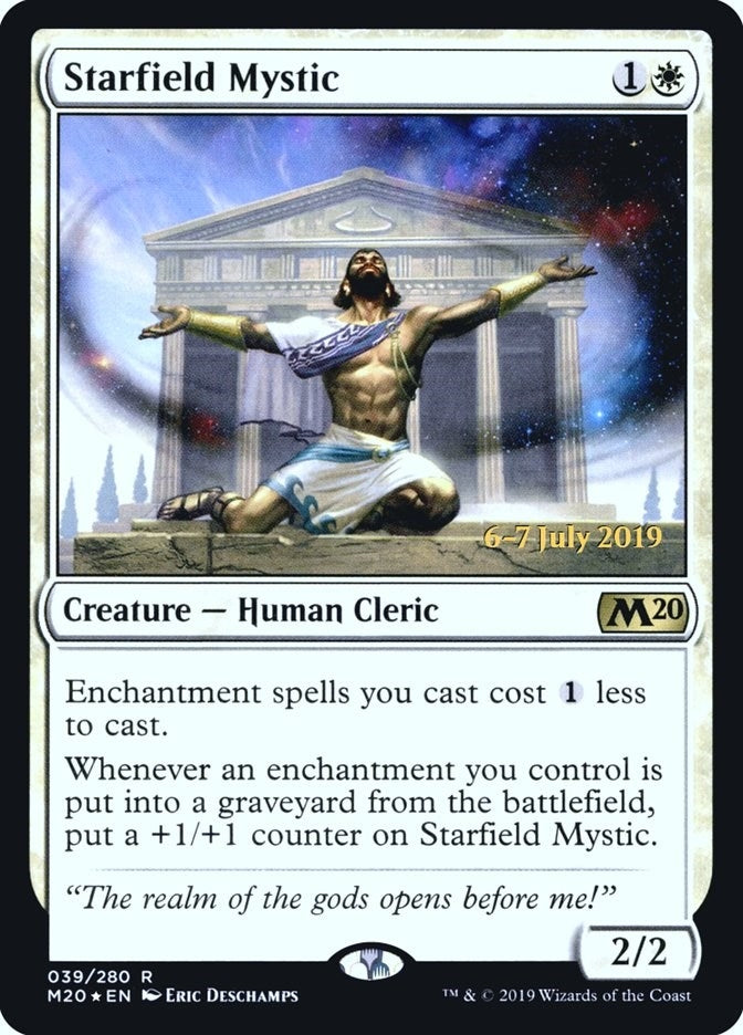Image for Starfield Mystic (39) [Prerelease Cards] - Magic: The Gathering
