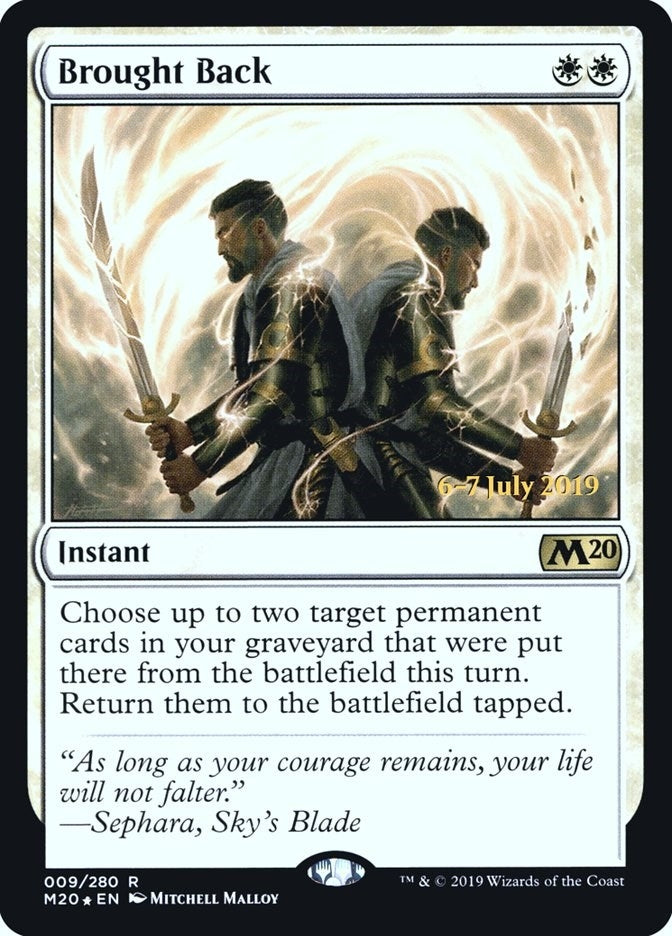 Image for Brought Back (9) [Prerelease Cards] - Magic: The Gathering