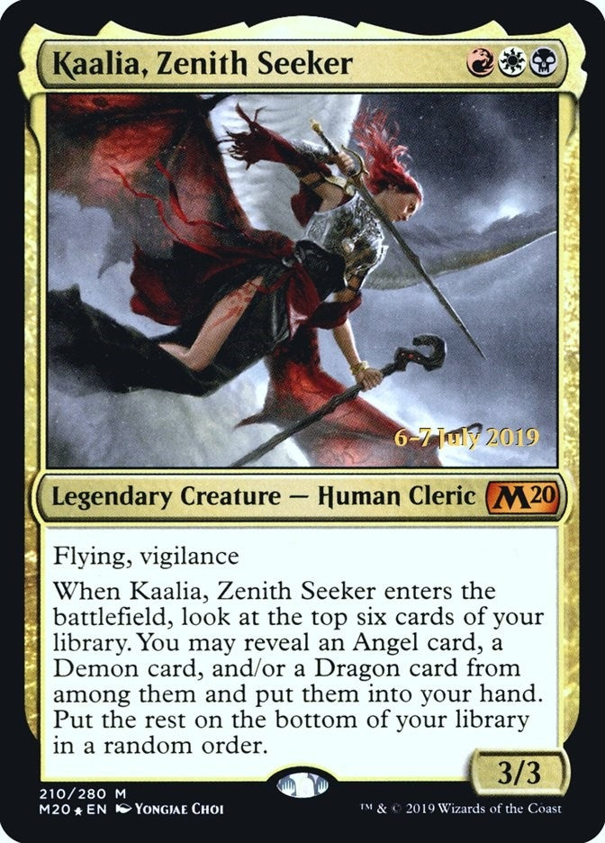 Image for Kaalia, Zenith Seeker (210) [Prerelease Cards] - Magic: The Gathering