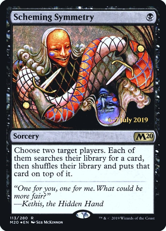 Image for Scheming Symmetry (113) [Prerelease Cards] - Magic: The Gathering