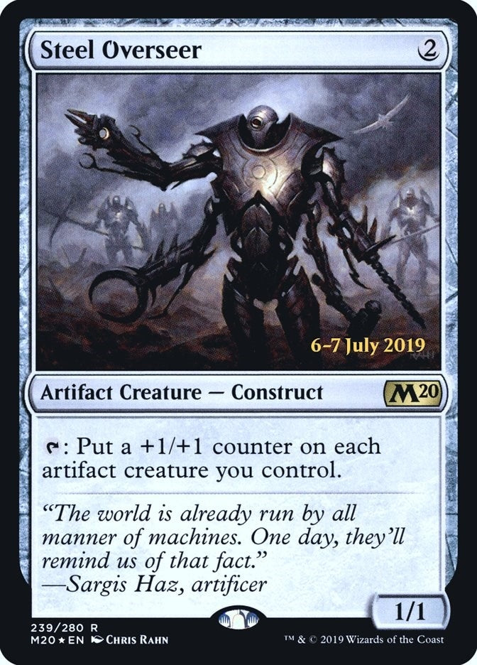 Image for Steel Overseer (239) [Prerelease Cards] - Magic: The Gathering
