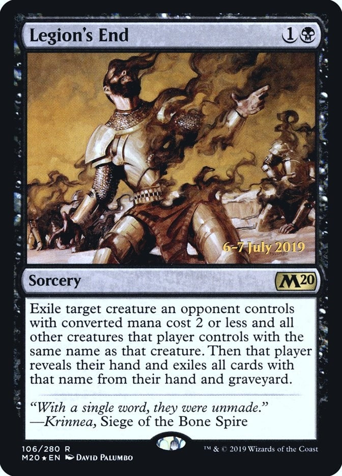 Image for Legion's End (106) [Prerelease Cards] - Magic: The Gathering
