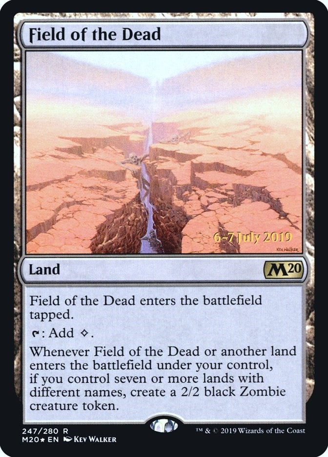 Image for Field of the Dead (247) [Prerelease Cards] - Magic: The Gathering