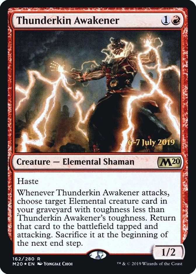Image for Thunderkin Awakener (162) [Prerelease Cards] - Magic: The Gathering