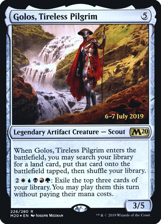 Image for Golos, Tireless Pilgrim (226) [Prerelease Cards] - Magic: The Gathering