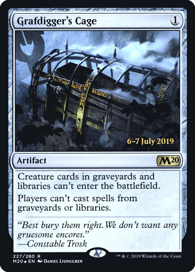 Image for Grafdigger's Cage (227) [Prerelease Cards] - Magic: The Gathering
