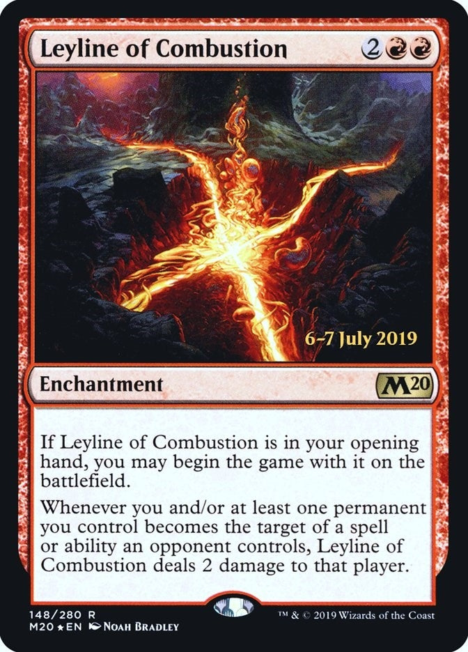 Image for Leyline of Combustion (148) [Prerelease Cards] - Magic: The Gathering