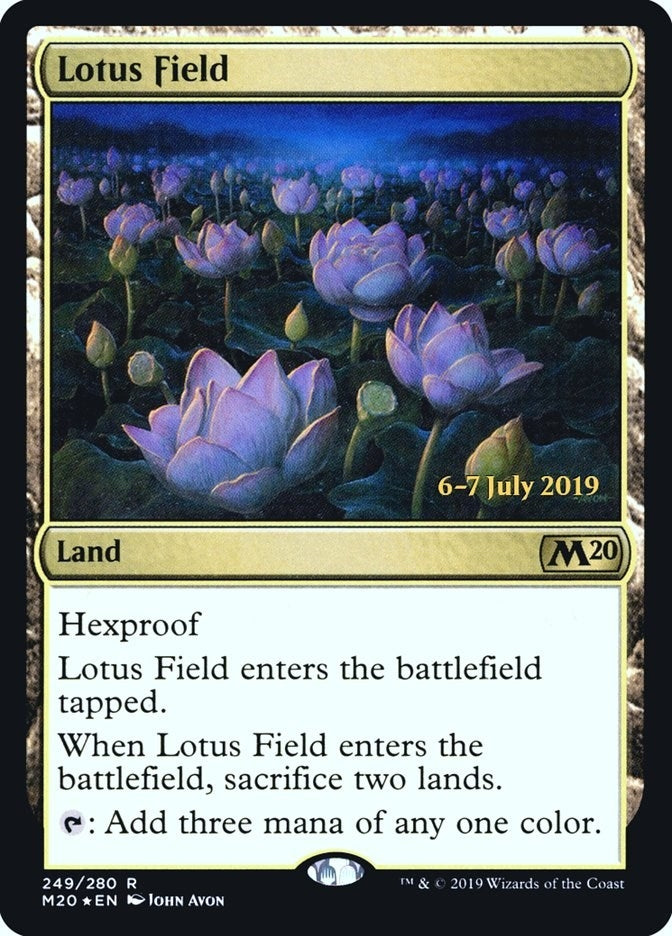Image for Lotus Field (249) [Prerelease Cards] - Magic: The Gathering